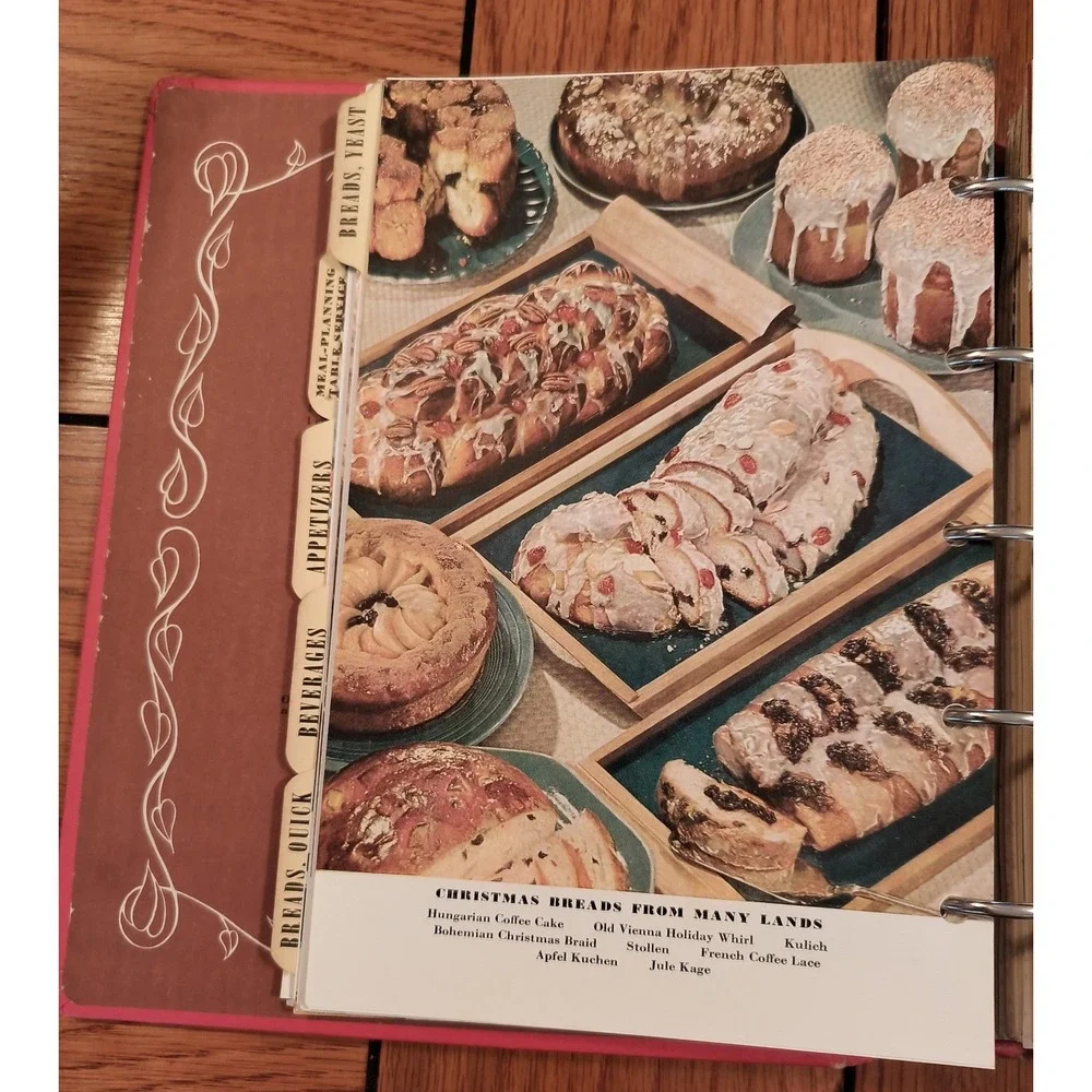 betty crocker's picture cook book spiral first edition third printing recipe